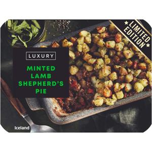 Iceland Luxury Minted Lamb Shepherd’s Pie 450g