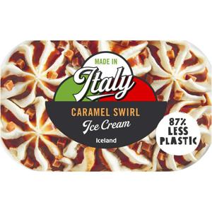 Iceland Caramel Swirl Ice Cream 900ml