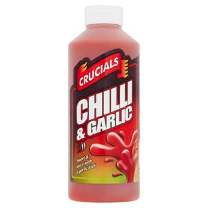 Crucials Chilli & Garlic Marinade Hot Sauce, Dip, Dressing, 500ml