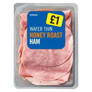 Iceland Wafer Thin Honey Roast Ham 160g