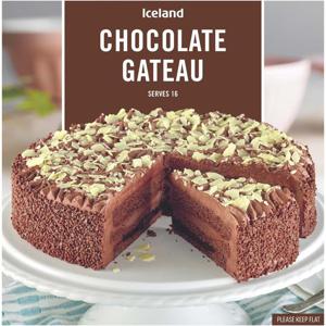 Iceland Chocolate Gateau 1kg