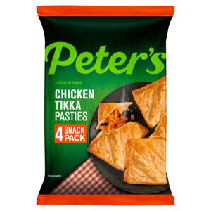 Peter's 4 Chicken Tikka Pasties