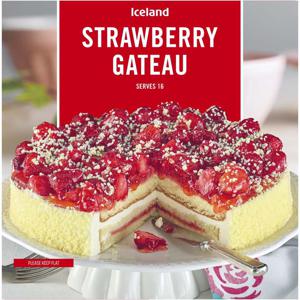 Iceland Strawberry Gateau 1.2kg