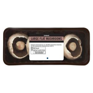 Iceland Large Flat Mushrooms 250g