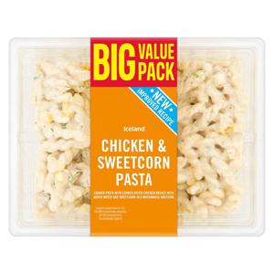 Iceland Chicken and Sweetcorn Pasta 600g