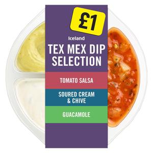 Iceland Tex Mex Dip Selection 210g