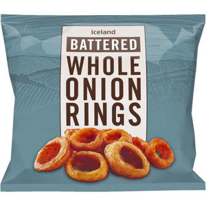 Iceland Battered Onion Rings 475g