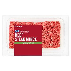 Iceland Scottish Beef Steak Mince 425g