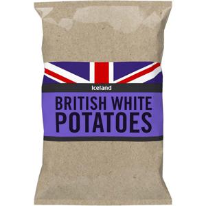 Iceland British White Potatoes 2kg