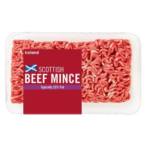 Iceland Scottish Beef Mince 500g