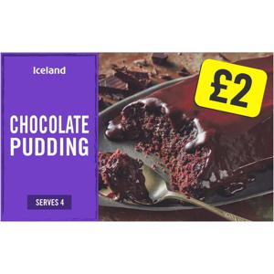 Iceland Chocolate Pudding 400g