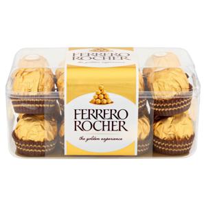 Ferrero Rocher Chocolate Pralines Gift Box of Chocolate 16 Pieces (200g)