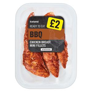 Iceland BBQ Chicken Breast Mini Fillets 170g