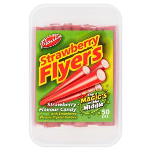 Maxilin 50 Strawberry Flyers Flavour Candy 555g