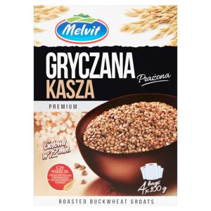 Melvit Buckwheat Roasted Groats 4X100g