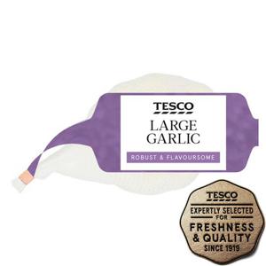 Tesco Large Garlic Each