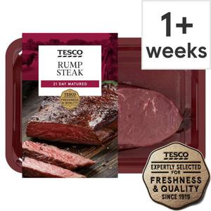 Tesco Beef Rump Steak 255G