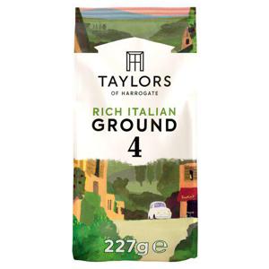 Taylors Rich Italian Ground Coffee 227G