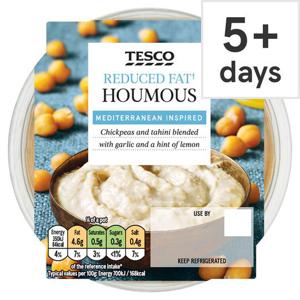 Tesco Reduced Fat Houmous Dip 200G