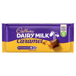 Cadbury Dairy Milk Caramel Chocolate Bar 120G