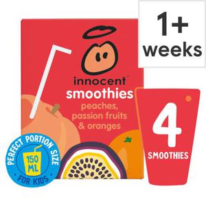 Innocent Kids Smoothie Peach Passion Fruit 4X150ml