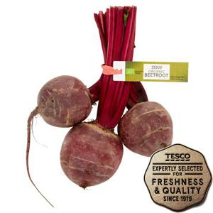 Tesco Organic Raw Beetroot 450G