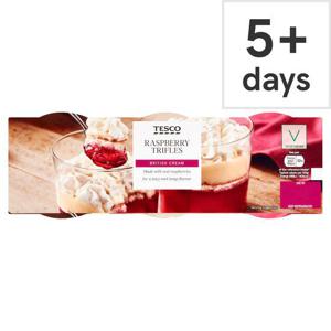 Tesco Raspberry Trifles 405G (3X135g)