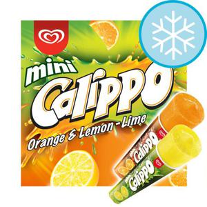 Walls Calippo Mini Orange Lemon & Lime 6 X 80Ml