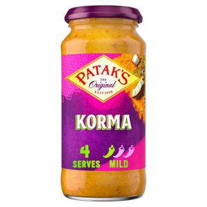 Pataks Mild Korma Sauce 450G