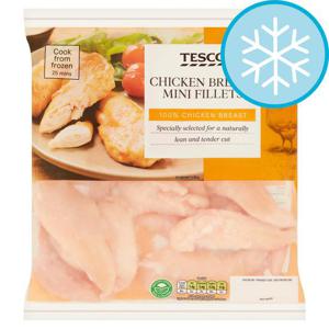 Tesco Mini Chicken Breast Fillets 500G