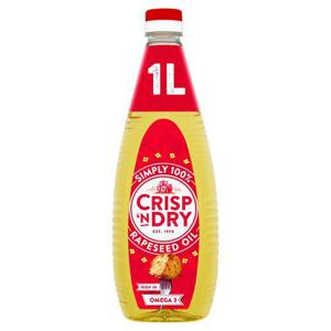 Crisp 'N Dry 100% Rapeseed Oil 1L