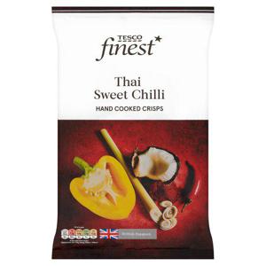 Tesco Finest Sweet Chilli Crisps 150G