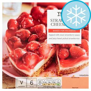 Tesco Strawberry Cheesecake 500G