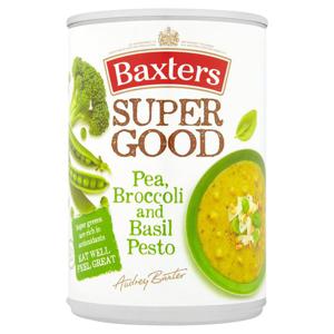 Baxters Pea Broccoli & Basil Pesto Soup 400G