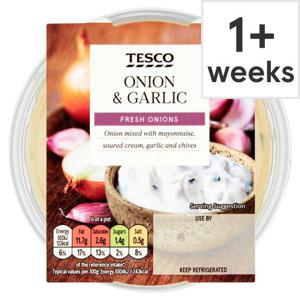 Tesco Onion & Garlic Dip 200G