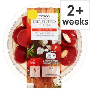 Tesco Feta Stuffed Peppers 145G