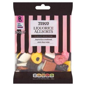 Tesco Liquorice Allsorts 250G