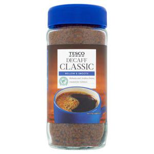 Tesco Decaffeinated Classic Coffee 200G