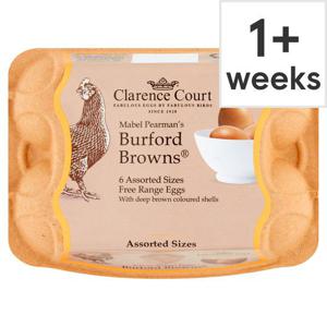 Clarence Court Burford Browns Free Range Eggs 6 Pack