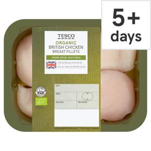 Tesco Organic 2 Chicken Fillets