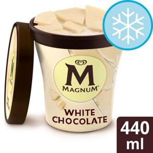 Magnum Tub White Ice Cream 440 Ml