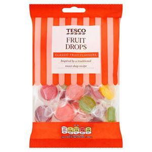 Tesco Fruit Drops 250G