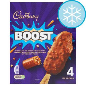 Cadbury Boost Ice Cream Sticks 4X90ml