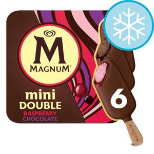 Magnum Mini Double Raspberry Chocolate I/Cream 6X60ml