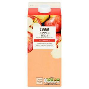 Tesco Apple Juice Not From Concentrate 1.75L