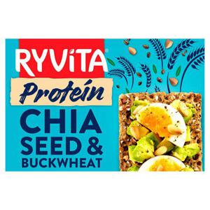 Ryvita Chia Seed & Buckwheat Protein Crisp Bread 200G