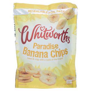 Whitworths Banana Chips 175G