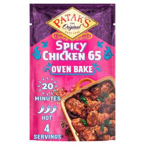 Pataks Oven Bake Spicy Chicken 65 120G