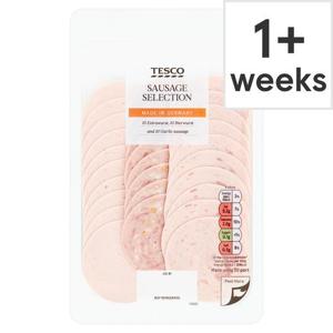 Tesco German Sausage Selection 115G