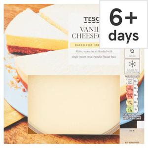 Tesco Vanilla Cheesecake 540G